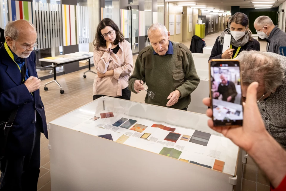 Jost Hochuli auf der Typo St. Gallen, November 2023