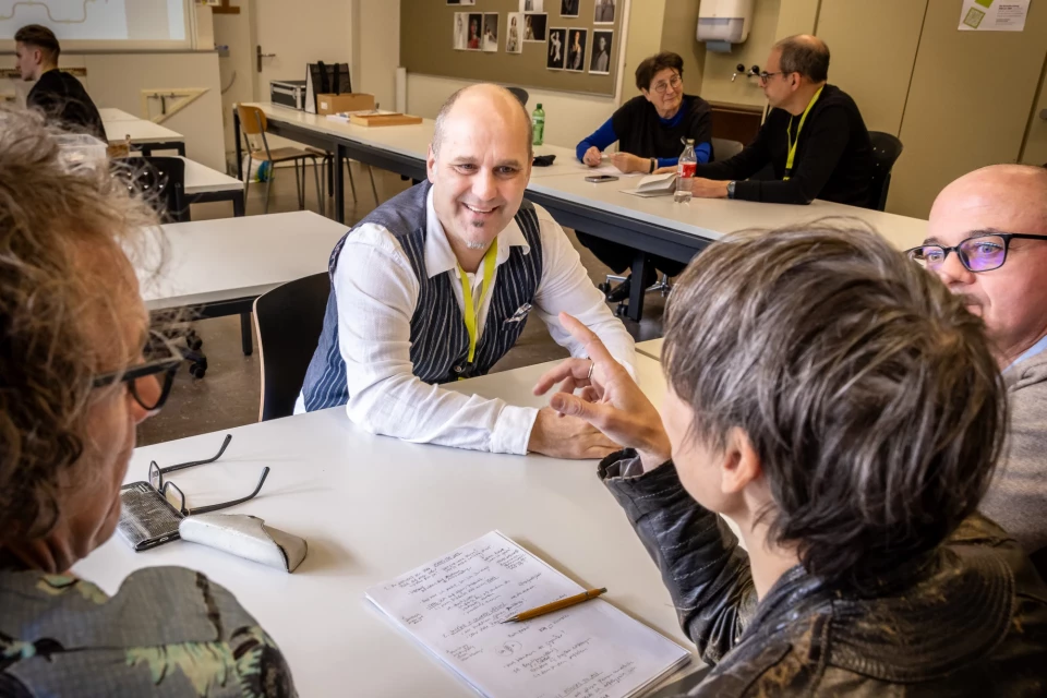 Christian Lunger auf der Typo St. Gallen, November 2023