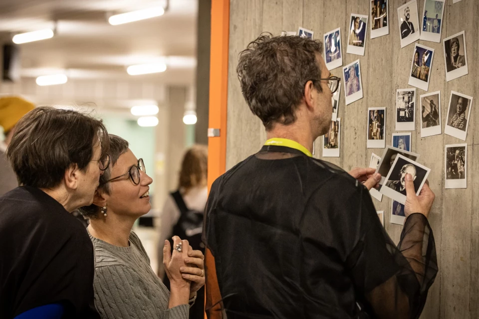 die Event-Fotos.org Semilive-Fotowand auf der Typo St. Gallen, November 2023