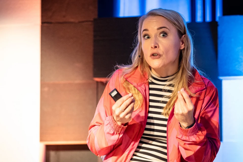 Ulrike Rausch (LiebeFonts) auf der Typo St. Gallen, November 2023